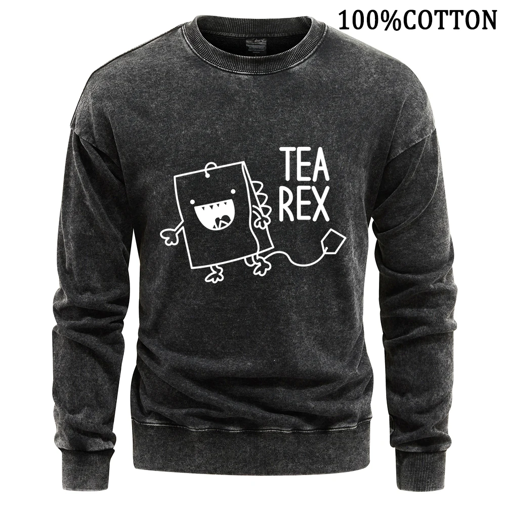 Cartoon Block Dinosaur Pattern Men's Sweatshirt Retro Washed 100% Cotton Sweatshirts Autumn Flexible Sports Shirt Fashion Tops
Cartoon Block Dinosaur Pattern Men's Sweatshirt Retro Washed 100% Cotton Sweatshirts Autumn Flexible Sports Shirt Fashion Tops