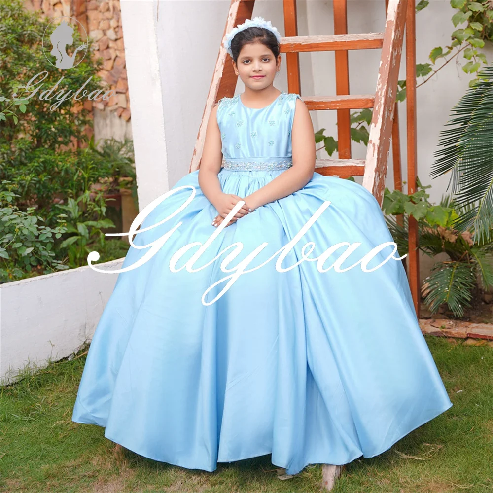 Princess Beading Shiny Applique Flower Girl Dress Crystals Floor Length Formal Luxury First Communion Dress New Customized 2025
Princess Beading Shiny Applique Flower Girl Dress Crystals Floor Length Formal Luxury First Communion Dress New Customized 2025