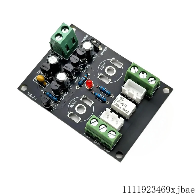 Preamp Audio Preamplifier Output Delay Buffer Board Midpoint Voltage Protection Dual Channel AC 10-15V
Preamp Audio Preamplifier Output Delay Buffer Board Midpoint Voltage Protection Dual Channel AC 10-15V