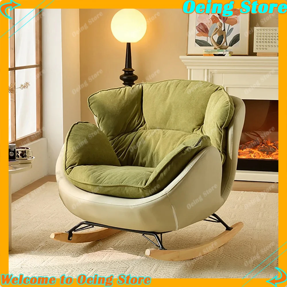 Ergonomic Green Rocking Chairs Living Room Modern Home Furniture Comfortable Meditation Relaxation Muebles Para El Hogar"
Ergonomic Green Rocking Chairs Living Room Modern Home Furniture Comfortable Meditation Relaxation Muebles Para El Hogar"