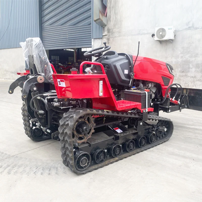 Customized High-Efficiency Farm Tractor with Crawler Rotary Tiller, Small Micro Tiller and Middle Cultivator
Customized High-Efficiency Farm Tractor with Crawler Rotary Tiller, Small Micro Tiller and Middle Cultivator