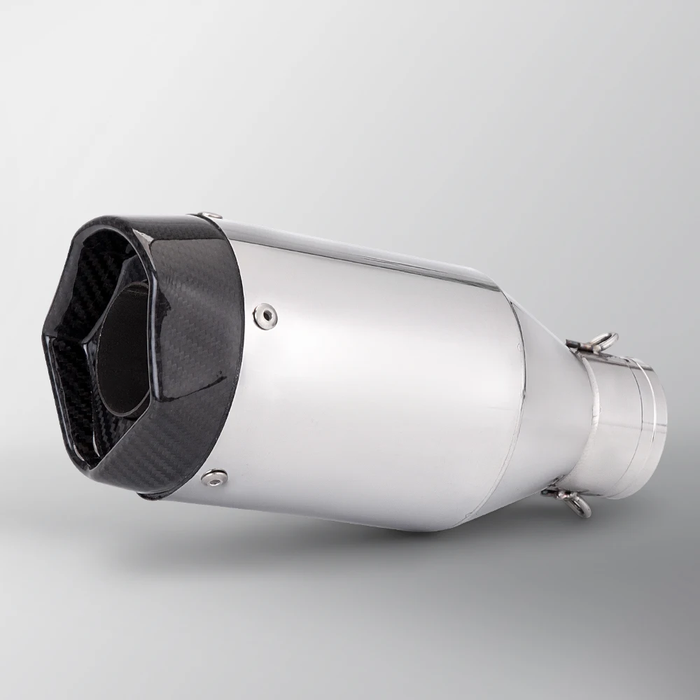51mm Universal Motorcycle Exhaust Stainless Steel Muffler Escape For Z900 Cbr250rr Ninja300 Tmax, Tmax560, Tmax530 R3 R25 SR1
51mm Universal Motorcycle Exhaust Stainless Steel Muffler Escape For Z900 Cbr250rr Ninja300 Tmax, Tmax560, Tmax530 R3 R25 SR1