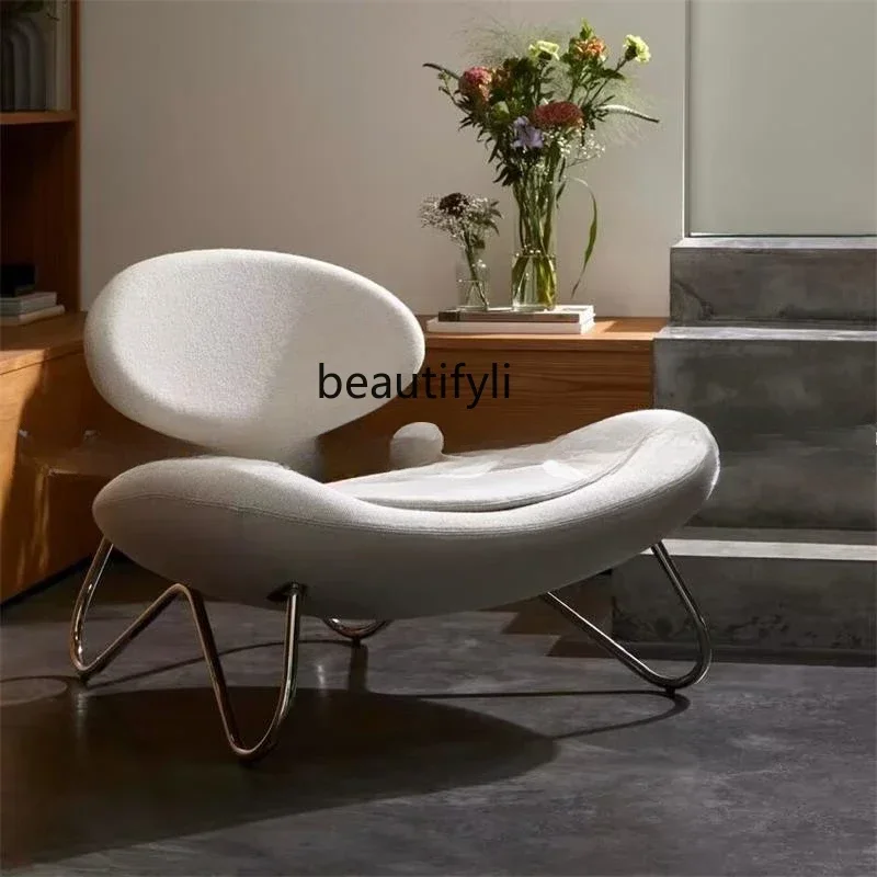 AA Medieval designer metal Italian sofa chair personalized light luxury simple single lazy sofa
AA Medieval designer metal Italian sofa chair personalized light luxury simple single lazy sofa