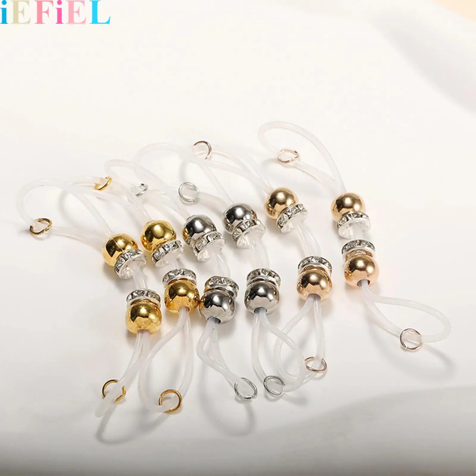 Non-piercing Nipple Jewelry Adjustable Rings with Beads Pain-free Faux Nipple Rings for Unisex Adult Body Jewelry
Non-piercing Nipple Jewelry Adjustable Rings with Beads Pain-free Faux Nipple Rings for Unisex Adult Body Jewelry