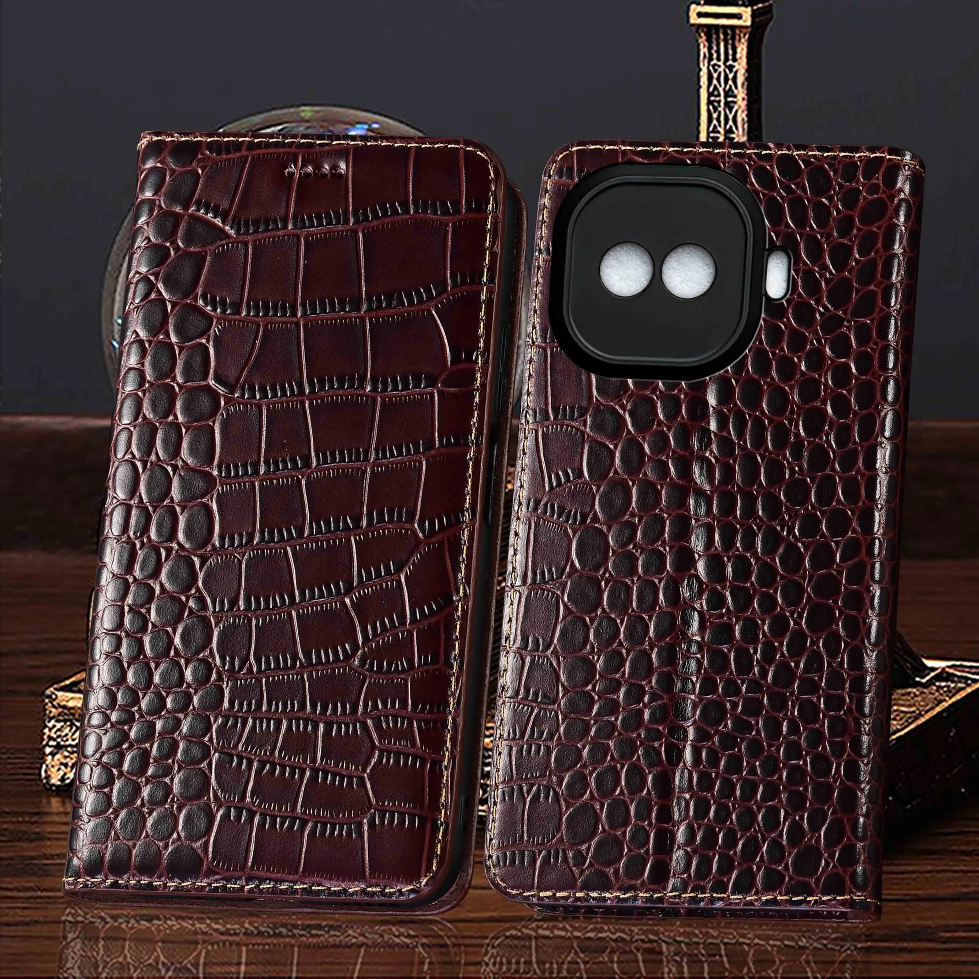 Genuine Leather Phone Case For Vivo iQOO 3 5 7 8 9 10 11 11S 12 13 15 15R Pro Ultra Crocodile Pattern Of Flip Cover Case Cowhide
Genuine Leather Phone Case For Vivo iQOO 3 5 7 8 9 10 11 11S 12 13 15 15R Pro Ultra Crocodile Pattern Of Flip Cover Case Cowhide