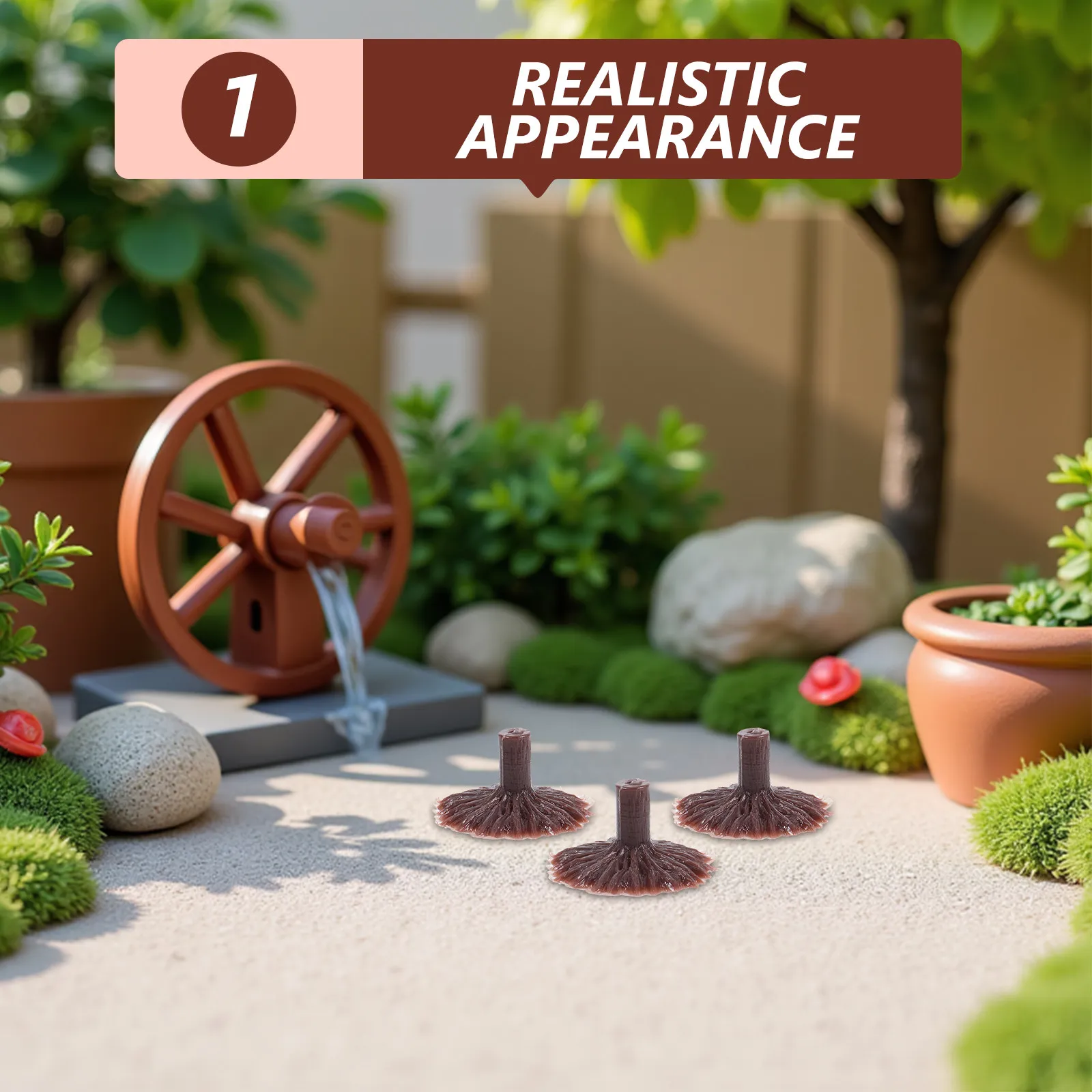 50Pcs Diorama Tree Base Miniature Flower Tree Stand for Railroad Scenery Architectural Models DIY Craft Landscape Realistic
50Pcs Diorama Tree Base Miniature Flower Tree Stand for Railroad Scenery Architectural Models DIY Craft Landscape Realistic