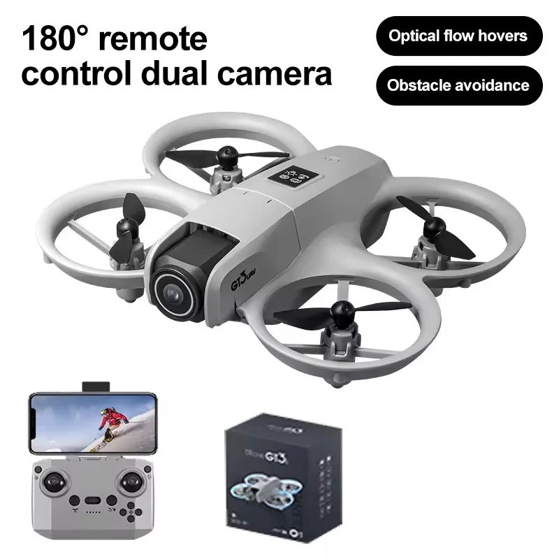 8K Dual Camera GT3 Drone Professional Obstacle Avoidance Anticollision Headless Mode WiFi FPV 360° Flip RC Quadcopter child Toys
8K Dual Camera GT3 Drone Professional Obstacle Avoidance Anticollision Headless Mode WiFi FPV 360° Flip RC Quadcopter child Toys