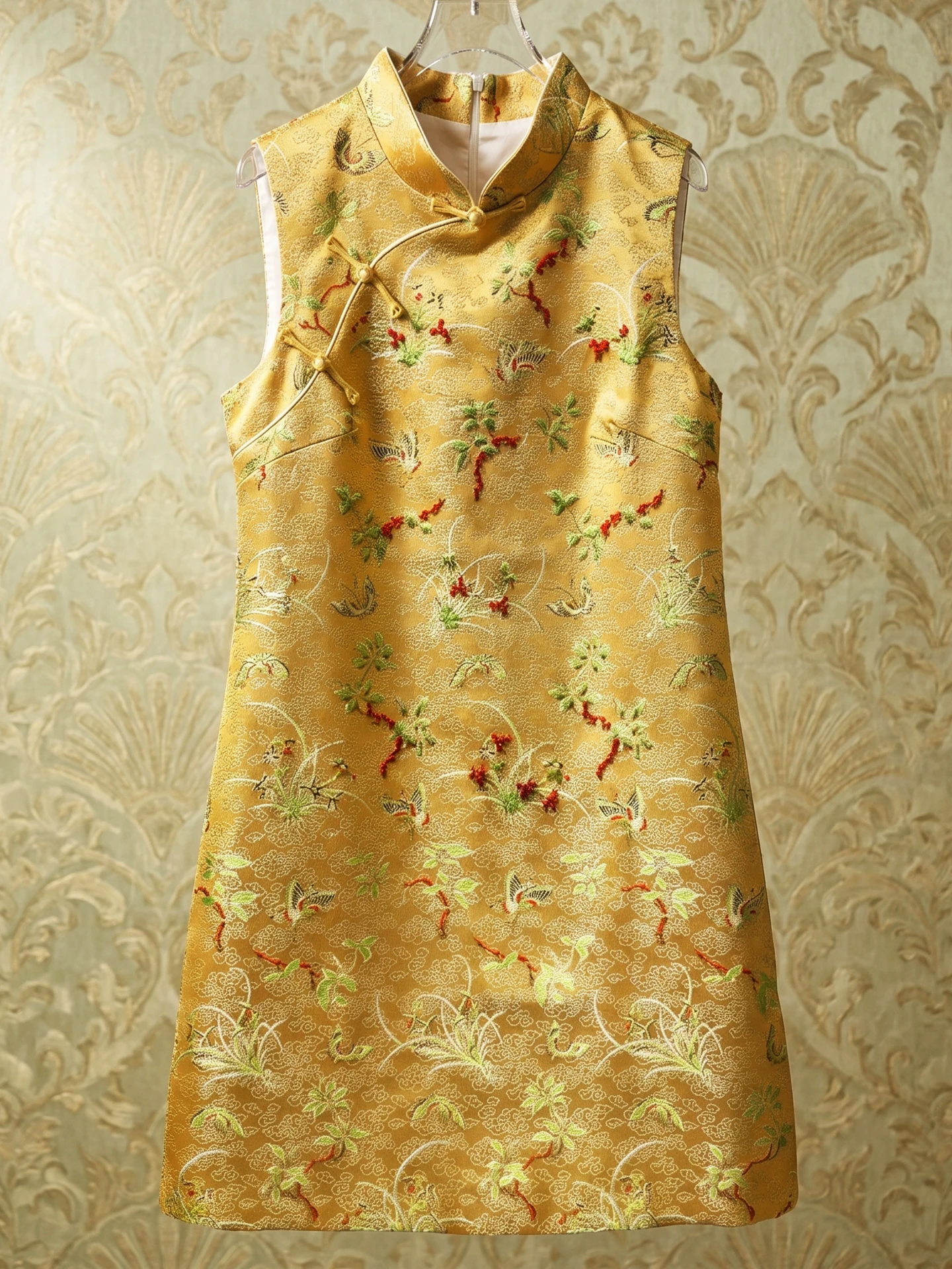 New Chinese Style Vest Dress Retro Versatile Daily Short Modified Dress Breathable Sleeveless Floral Print Skirt
New Chinese Style Vest Dress Retro Versatile Daily Short Modified Dress Breathable Sleeveless Floral Print Skirt