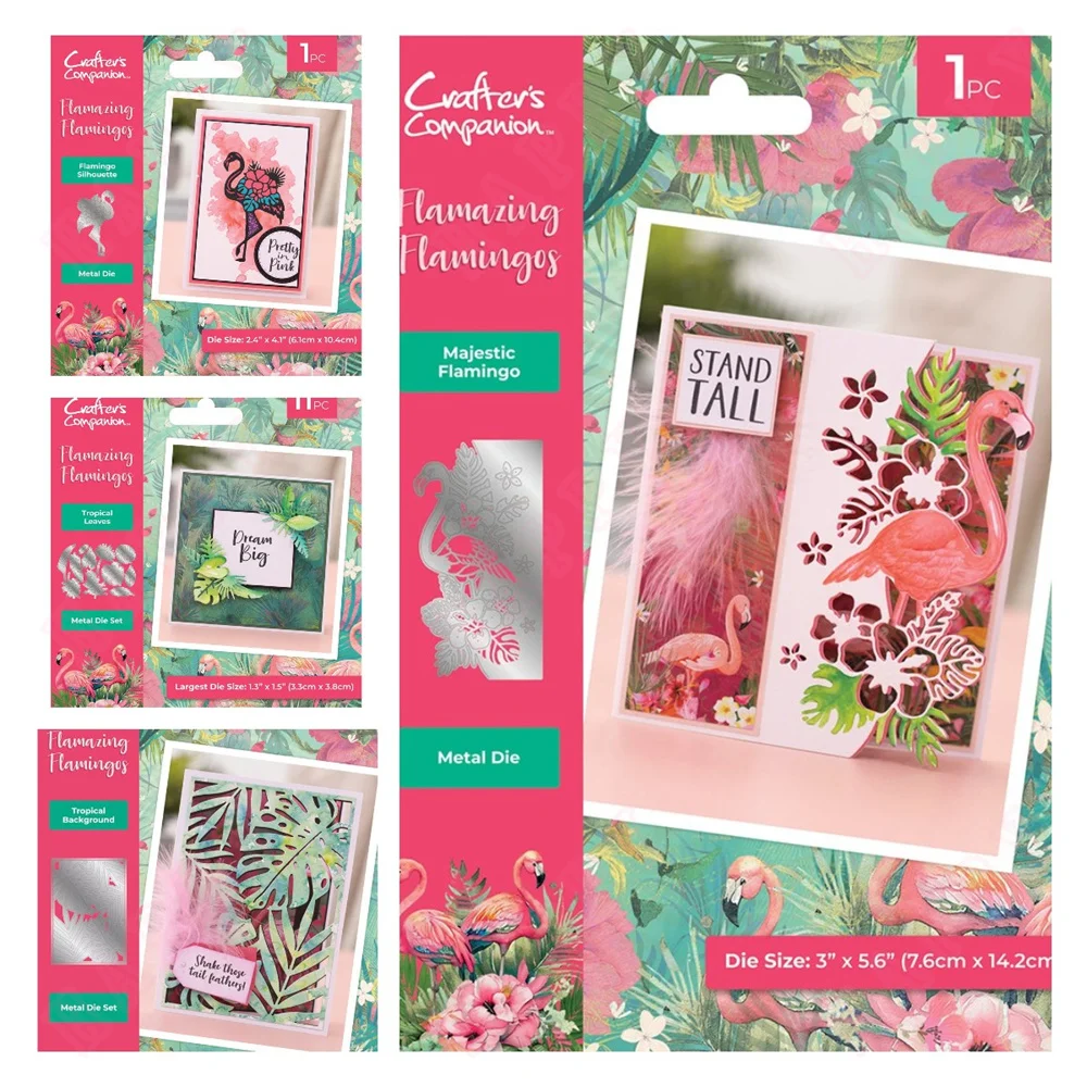Tropical Background Flamingo Metal Cutting Dies Mold Craft Decoration Scrapbook Embossing Template DIY Greeting Card Handmade
Tropical Background Flamingo Metal Cutting Dies Mold Craft Decoration Scrapbook Embossing Template DIY Greeting Card Handmade