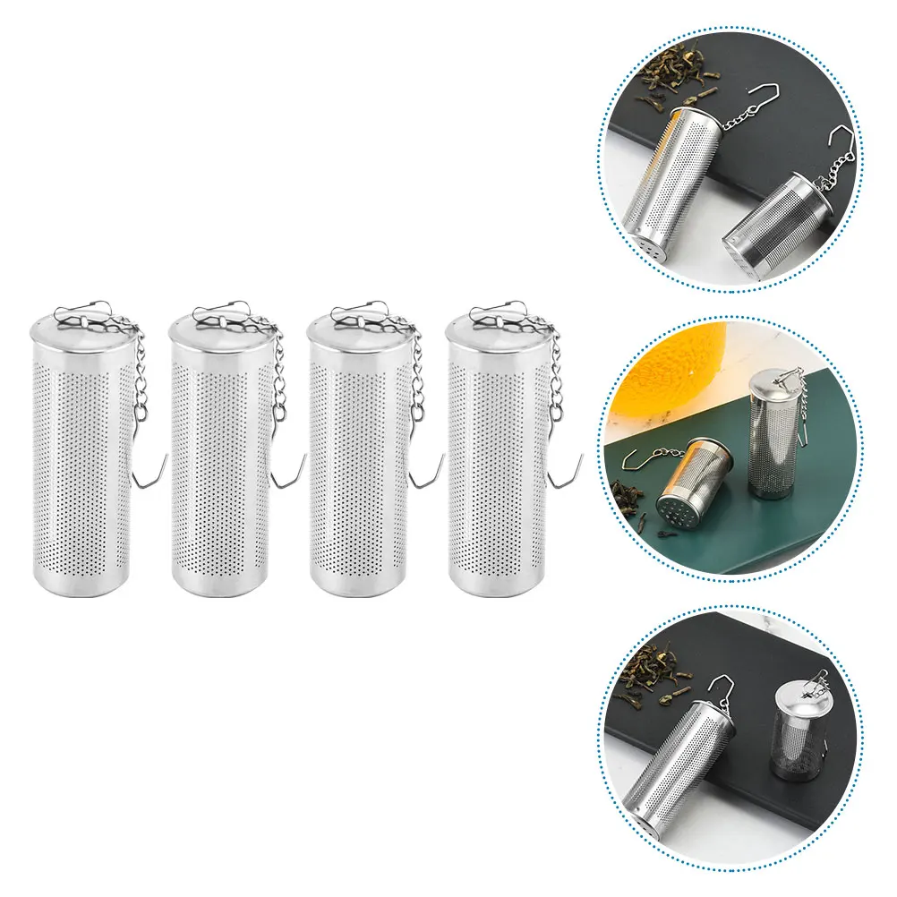 4pcs Stainless Steel Strainer Fine Mesh Filter For Loose Leaf Reusable Kitchen Tea Infuser Household Steeper Convenient
4pcs Stainless Steel Strainer Fine Mesh Filter For Loose Leaf Reusable Kitchen Tea Infuser Household Steeper Convenient