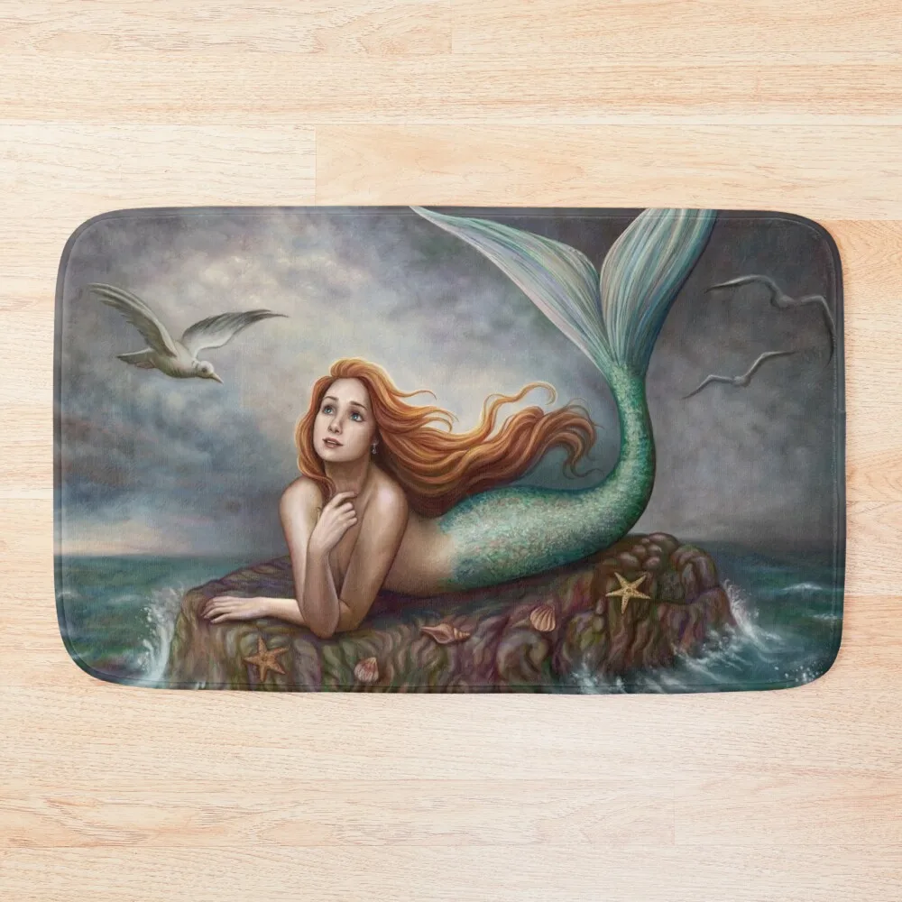 Mermaid's Wish Bath Mat Absorbent Carpet For Bathroom Rugs Living Room Mat 
Mermaid's Wish Bath Mat Absorbent Carpet For Bathroom Rugs Living Room Mat
