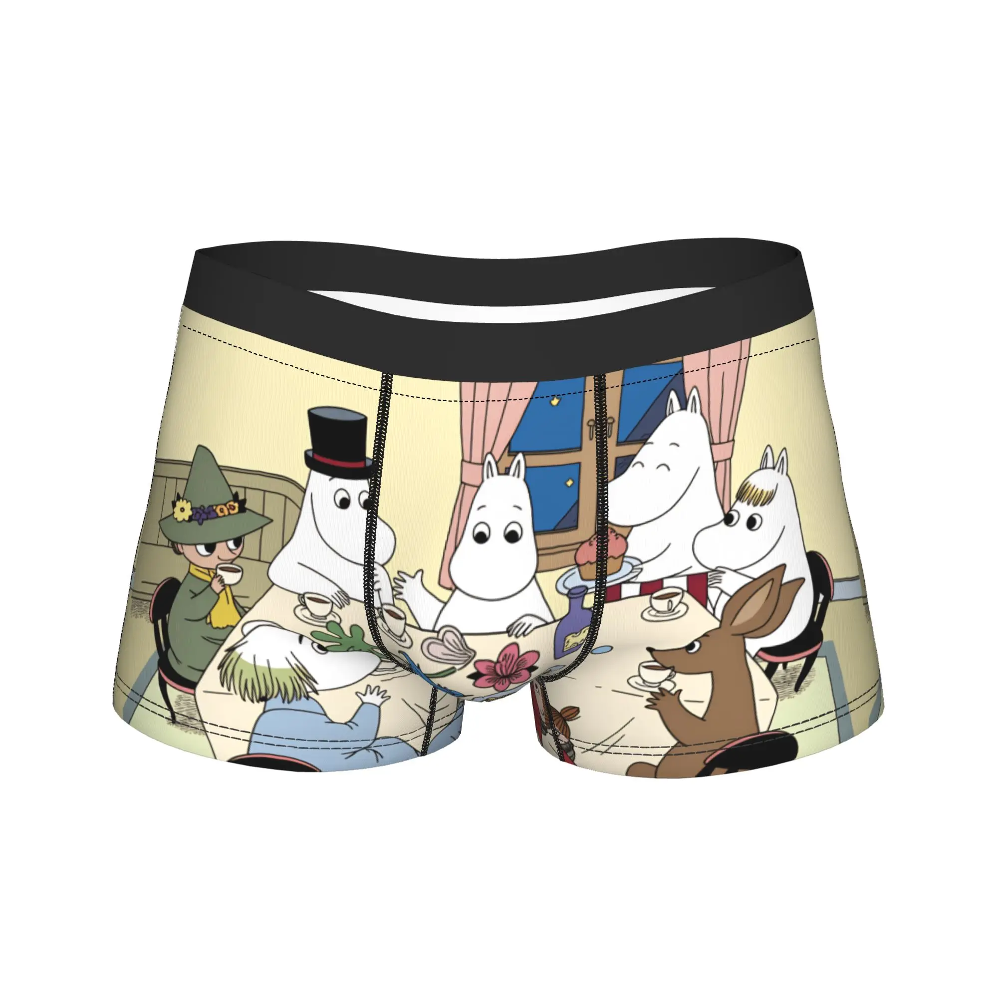 Cute M-Moomins Boxershorts 3D Pouch Underwear Trenky Customs Boxer Brief Breathable Men Panties Plus Size 2XL
Cute M-Moomins Boxershorts 3D Pouch Underwear Trenky Customs Boxer Brief Breathable Men Panties Plus Size 2XL