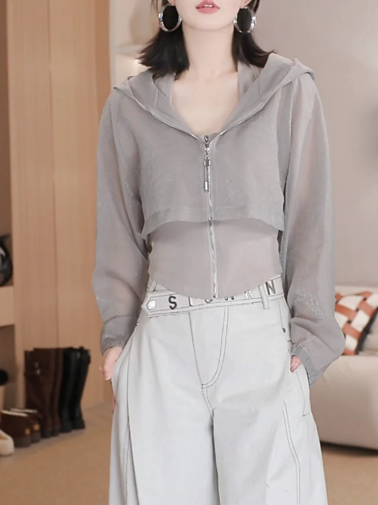 Summer 2026 Women's Fashionable Lightweight Breathable Casual Loose Outdoor Hooded Sun Protection Clothing Two-Piece Set
Summer 2026 Women's Fashionable Lightweight Breathable Casual Loose Outdoor Hooded Sun Protection Clothing Two-Piece Set