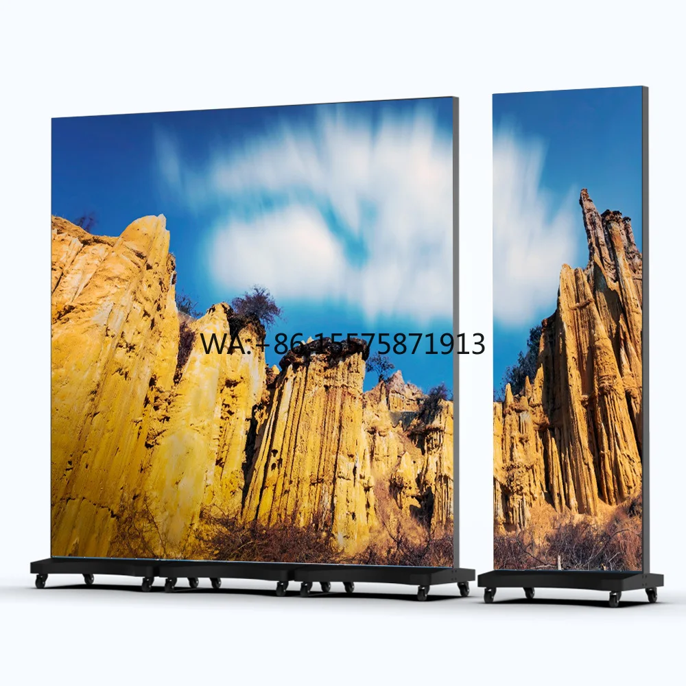 Cutting-edge Technologyposter Foldable Poster Screen P0.9 P1.8 P2.5 Folding Poster Screen Flexible Screen Poster
Cutting-edge Technologyposter Foldable Poster Screen P0.9 P1.8 P2.5 Folding Poster Screen Flexible Screen Poster