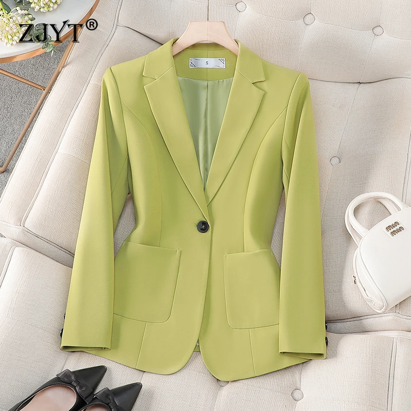 ZJYT Korean Style Fashion Women's Casual Blazers Feminino Spring 2025 Business Formal Jacket Coat Outerwear Pocket Veste Femme
ZJYT Korean Style Fashion Women's Casual Blazers Feminino Spring 2025 Business Formal Jacket Coat Outerwear Pocket Veste Femme