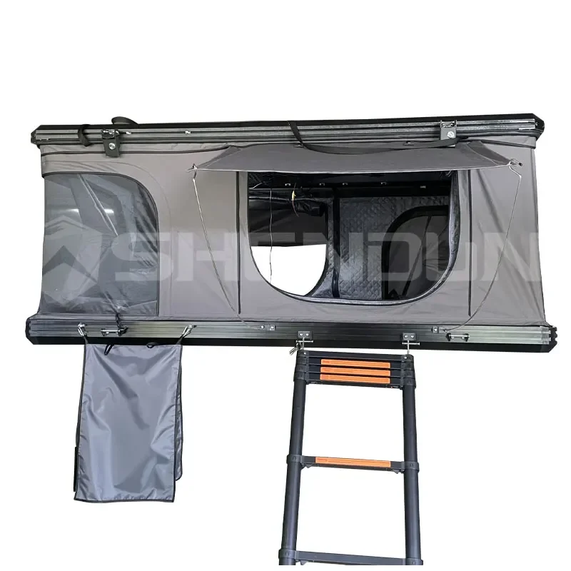 100% Aluminium pop up Hard Shell 4x4 Car Auto Camping Aluminum Hard Shell Roof Top Tent for camping 4 Person
100% Aluminium pop up Hard Shell 4x4 Car Auto Camping Aluminum Hard Shell Roof Top Tent for camping 4 Person
