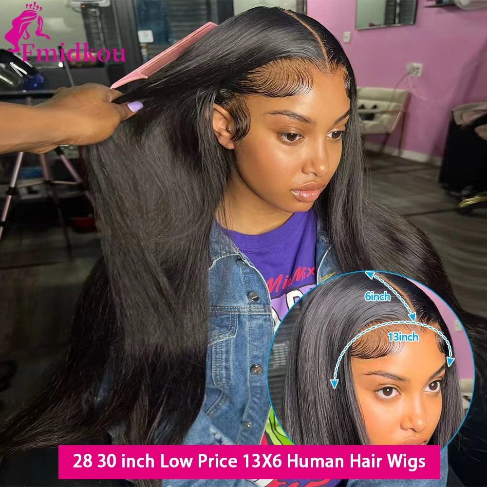 24 28 30Inch 13x6 HD Lace Human Hair Wig FMIDKOU 12A Human Hair Wigs 180% Brazilian Lace Front Human Hair Wigs
24 28 30Inch 13x6 HD Lace Human Hair Wig FMIDKOU 12A Human Hair Wigs 180% Brazilian Lace Front Human Hair Wigs