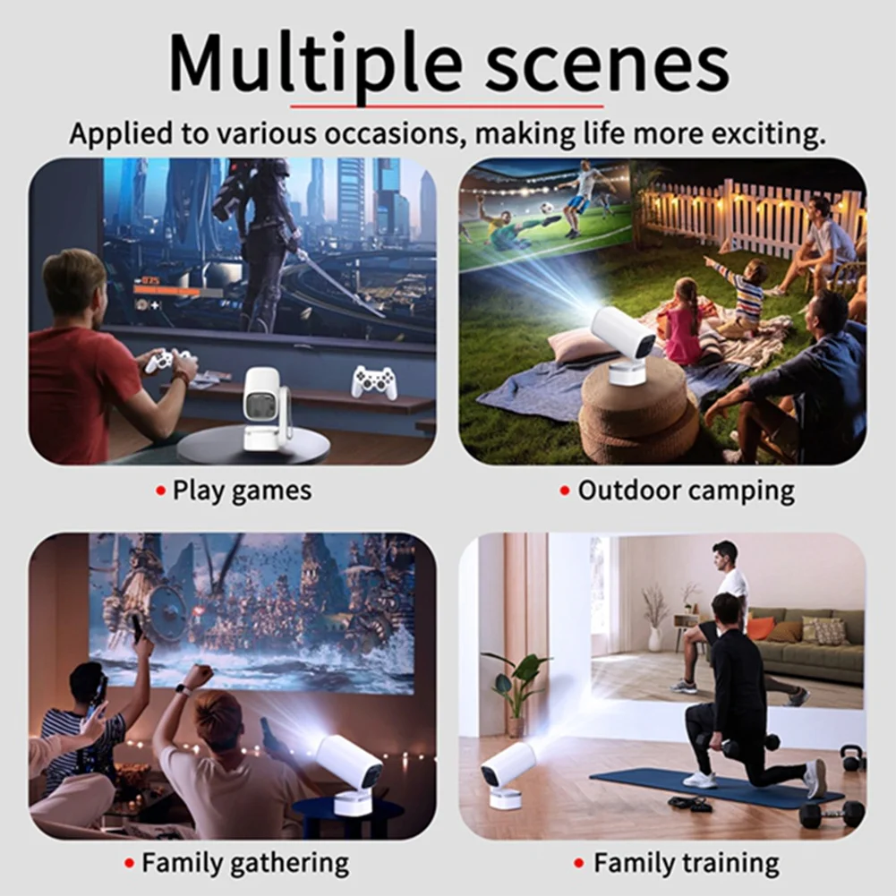 *AA90P 4K Portable Mini Projector Built-in Speaker 1280x720P WiFi6 BT5.0 Android System Auto Focus for Home Theater US Plug
*AA90P 4K Portable Mini Projector Built-in Speaker 1280x720P WiFi6 BT5.0 Android System Auto Focus for Home Theater US Plug