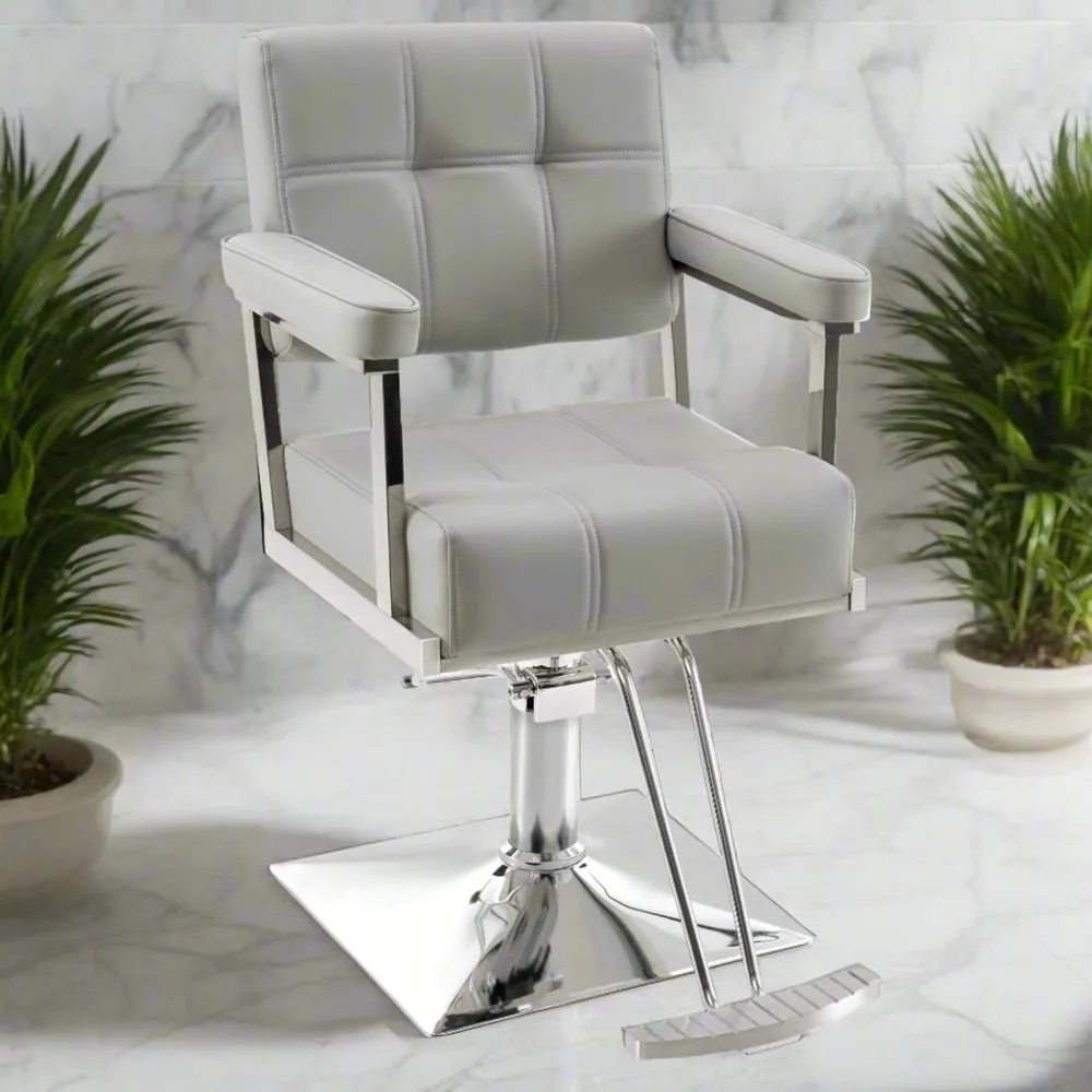 Classic Styling Salon Chair for Hair Stylist Hydraulic Pump Swivel Barber Chair, Beauty Shampoo Salon Spa Equipment 88
Classic Styling Salon Chair for Hair Stylist Hydraulic Pump Swivel Barber Chair, Beauty Shampoo Salon Spa Equipment 88