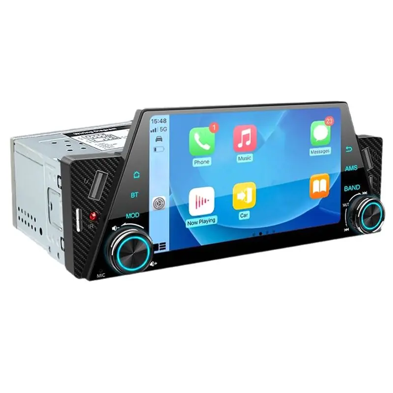 A73E-MP5 5 Inch Car Radio Touch Screen FM Aux EQ Bluetooth Universal Multimedia Player Carplay Android Auto Mirrorlink
A73E-MP5 5 Inch Car Radio Touch Screen FM Aux EQ Bluetooth Universal Multimedia Player Carplay Android Auto Mirrorlink
