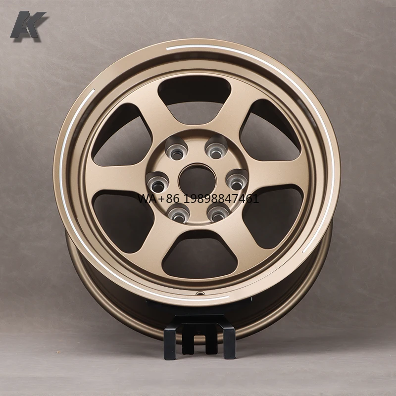 New AK 5x112 5x120 5x114.3 6x139.7 Forged Racing Rim Custom Beadlock Offroad Deep Concave Aluminum Alloy Wheel
New AK 5x112 5x120 5x114.3 6x139.7 Forged Racing Rim Custom Beadlock Offroad Deep Concave Aluminum Alloy Wheel