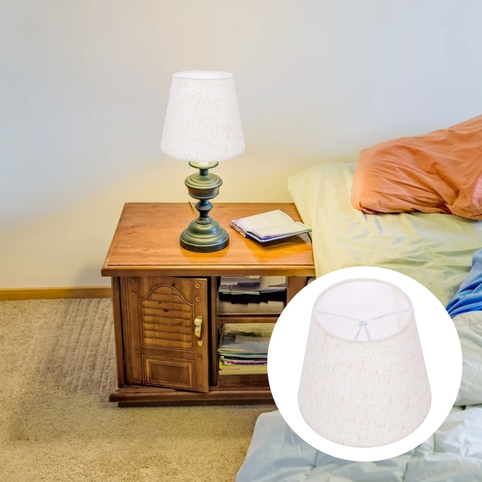 Linen Fabric Wall Lamp Shade Rustic Farmhouse Light Fixture Decorative Cover For Bedroom Living Room Hotel Desk Floor Table Lamp
Linen Fabric Wall Lamp Shade Rustic Farmhouse Light Fixture Decorative Cover For Bedroom Living Room Hotel Desk Floor Table Lamp
