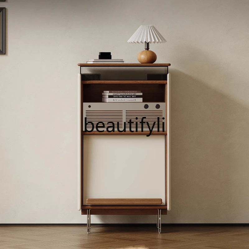 Medieval all-solid wood bucket small apartment living room storage record cabinet sofa side cabinet
Medieval all-solid wood bucket small apartment living room storage record cabinet sofa side cabinet