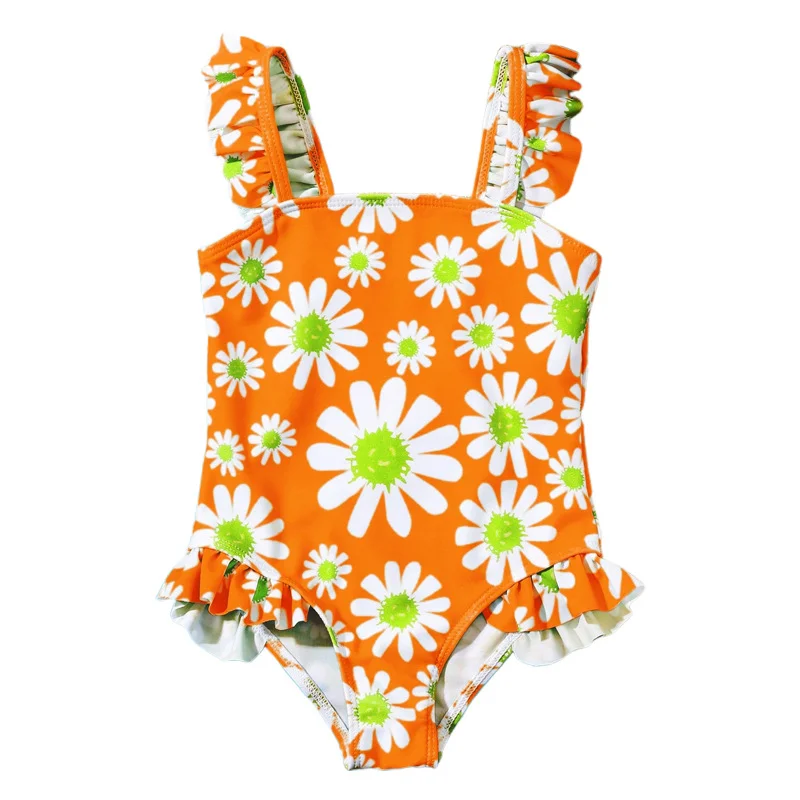 Swimsuit Material Girls Summer Flower Print Ruffle Sling One-piece Exquisite Swimsuit Retail Wholesale RTS
Swimsuit Material Girls Summer Flower Print Ruffle Sling One-piece Exquisite Swimsuit Retail Wholesale RTS