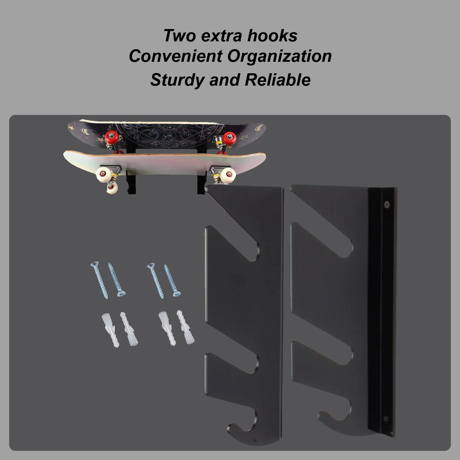 1 пара акриловых креплений для скейтборда с крючком для хранения, двухслойная вешалка для скейтборда для настенного крепления для скейтборда на палубе
1 пара акриловых креплений для скейтборда с крючком для хранения, двухслойная вешалка для скейтборда для настенного крепления для скейтборда на палубе