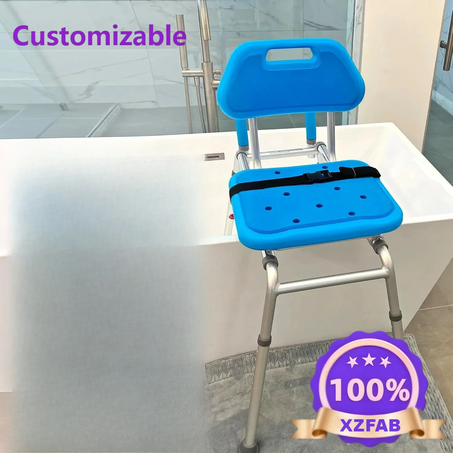 Factory Direct 2026 Top RatedPremium Sliding Shower Chair with Swivel Padded Seat for Tubs and Showers, Ideal for Handicap & Sen
Factory Direct 2026 Top RatedPremium Sliding Shower Chair with Swivel Padded Seat for Tubs and Showers, Ideal for Handicap & Sen