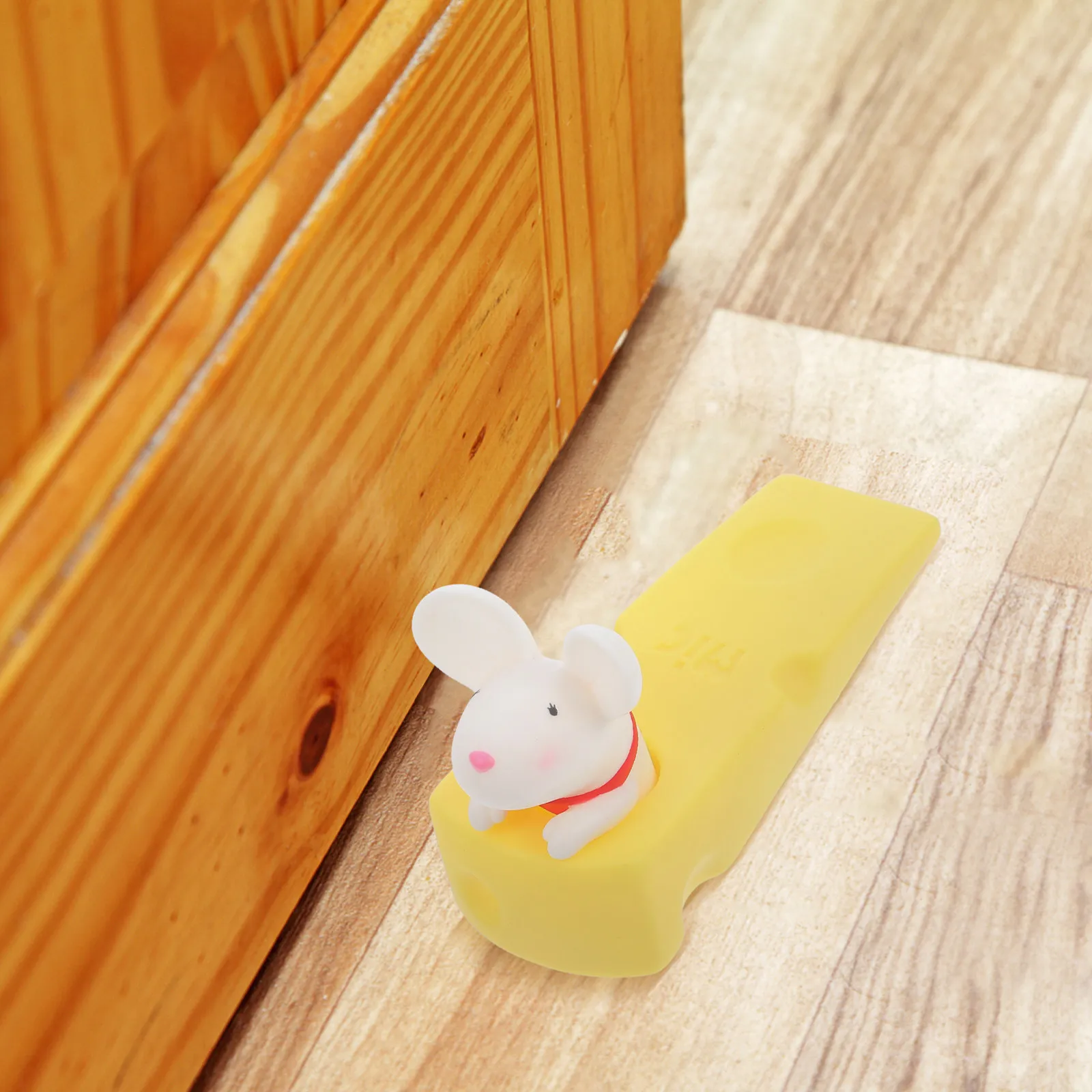 Premium PVC Safety Door Stopper Cartoon Cheese Mice Design Anti Slip Door Holder Wedge for Babies Pets Homes Offices Protection
Premium PVC Safety Door Stopper Cartoon Cheese Mice Design Anti Slip Door Holder Wedge for Babies Pets Homes Offices Protection