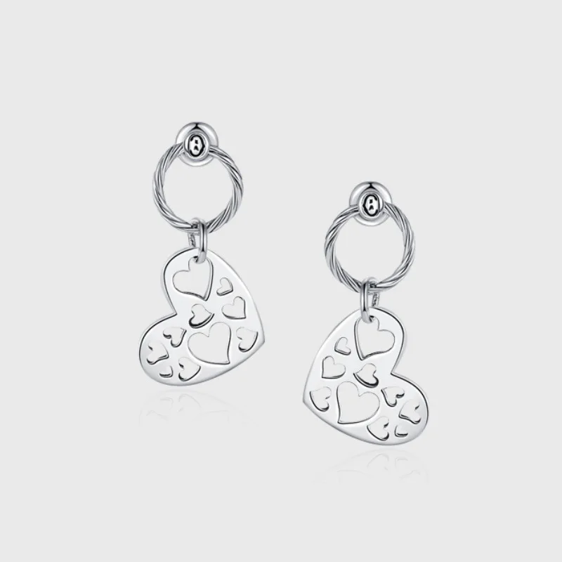 S925 Sterling Silver Minimalist Hollowed-out Heart-shaped Stud Earrings In An Ins Style, Cute Twisted Rope Retro Vintage Earring
S925 Sterling Silver Minimalist Hollowed-out Heart-shaped Stud Earrings In An Ins Style, Cute Twisted Rope Retro Vintage Earring