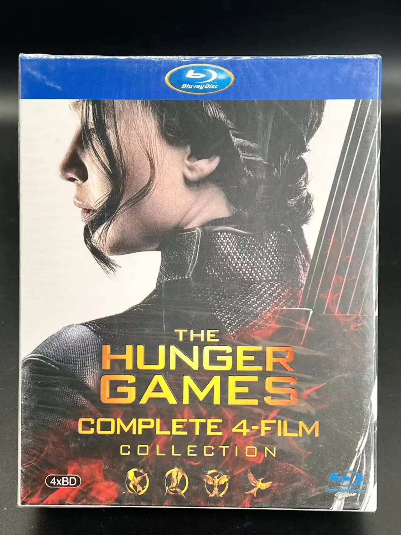 Brand New BD Blu-ray High Definition The Hunger Games Series Volumes 1–4 4-Disc Set English and Mandarin Audio with Chinese
Brand New BD Blu-ray High Definition The Hunger Games Series Volumes 1–4 4-Disc Set English and Mandarin Audio with Chinese