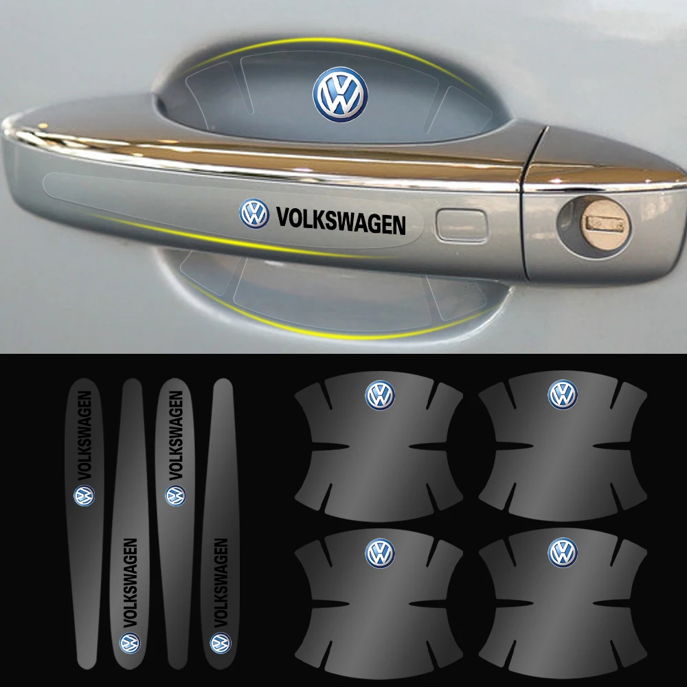 4/8PCS Car Door Handle Film Anti Scratch Stickers Auto Accessories For Volkswagen Polo Golf Tcross Scirocco T4 Sharan MK5 Touran
4/8PCS Car Door Handle Film Anti Scratch Stickers Auto Accessories For Volkswagen Polo Golf Tcross Scirocco T4 Sharan MK5 Touran