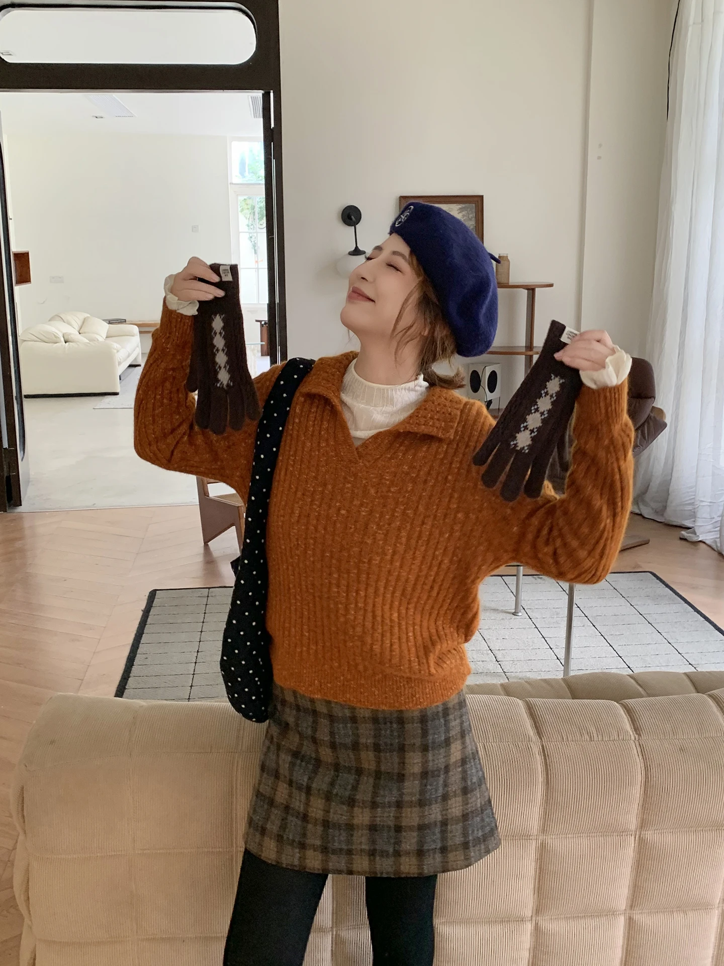 Женский вязаный свитер ELINSU с V-образным вырезом, свободного кроя, теплый, стройнящий, осенне-зимний, повседневный, для работы, с длинным рукавом, цветной
Женский вязаный свитер ELINSU с V-образным вырезом, свободного кроя, теплый, стройнящий, осенне-зимний, повседневный, для работы, с длинным рукавом, цветной