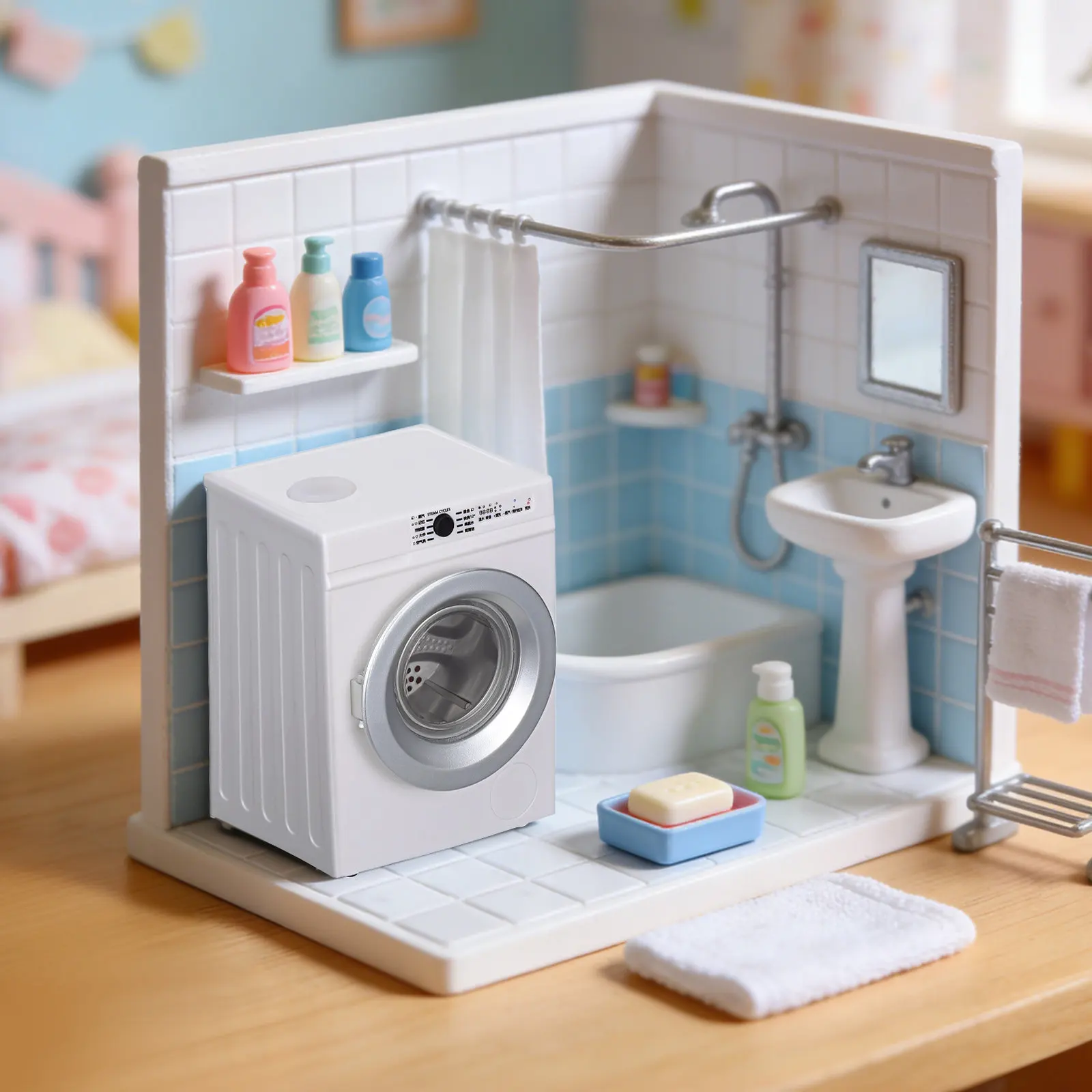 1 12 Scale Miniature Washing Machine Accurate Rotating Door Rechargeable Portable Mini Washer Machine Interactive Household
1 12 Scale Miniature Washing Machine Accurate Rotating Door Rechargeable Portable Mini Washer Machine Interactive Household