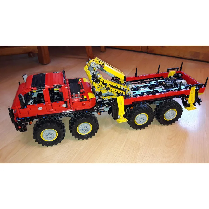 MOC-15805 шарнирный грузовик 8 × 8, грузовой транспортер, строительные блоки, модель 3053 PartsMOC, креативные игрушки для мальчиков и детей, подарки на день рождения
MOC-15805 шарнирный грузовик 8 × 8, грузовой транспортер, строительные блоки, модель 3053 PartsMOC, креативные игрушки для мальчиков и детей, подарки на день рождения