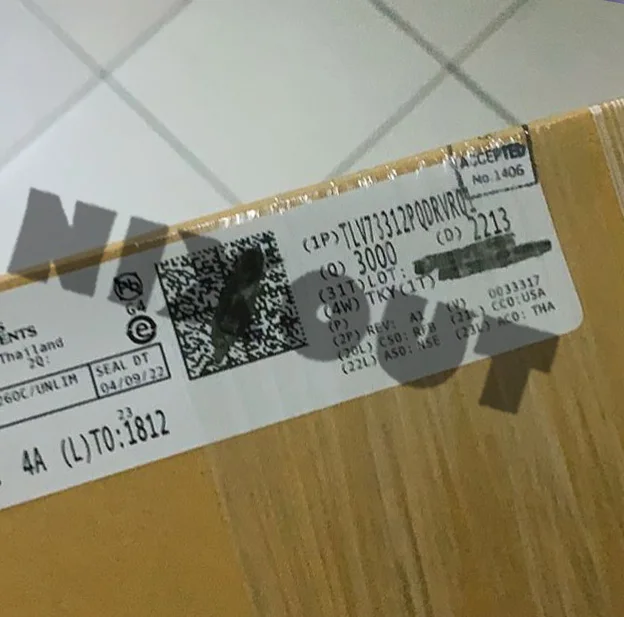 10PCS/LOT TLV73312PQDRVRQ1 TLV73312PQDRVR TLV73312 WSON-6 Promise 100% brand new original
10PCS/LOT TLV73312PQDRVRQ1 TLV73312PQDRVR TLV73312 WSON-6 Promise 100% brand new original