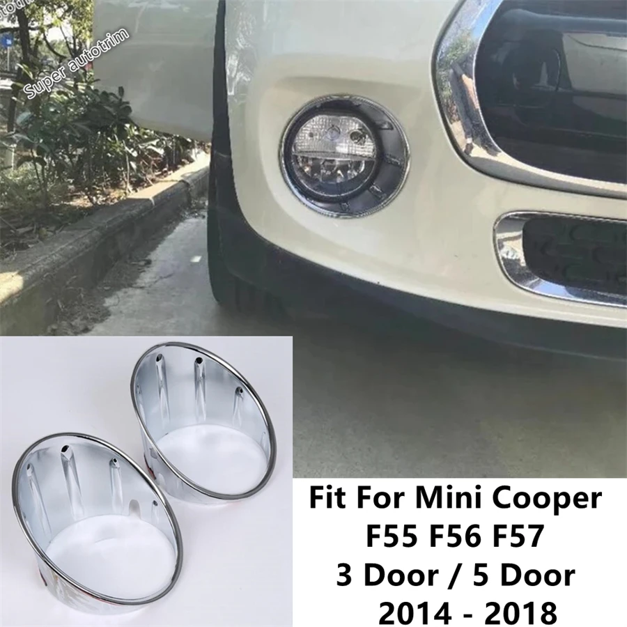 Chrome Front Fog Light Lamp Ring Circle Sequins Cover Trim Accessories For Mini Cooper F55 F56 F57 3 Door / 5 Door 2014 - 2018
Chrome Front Fog Light Lamp Ring Circle Sequins Cover Trim Accessories For Mini Cooper F55 F56 F57 3 Door / 5 Door 2014 - 2018
