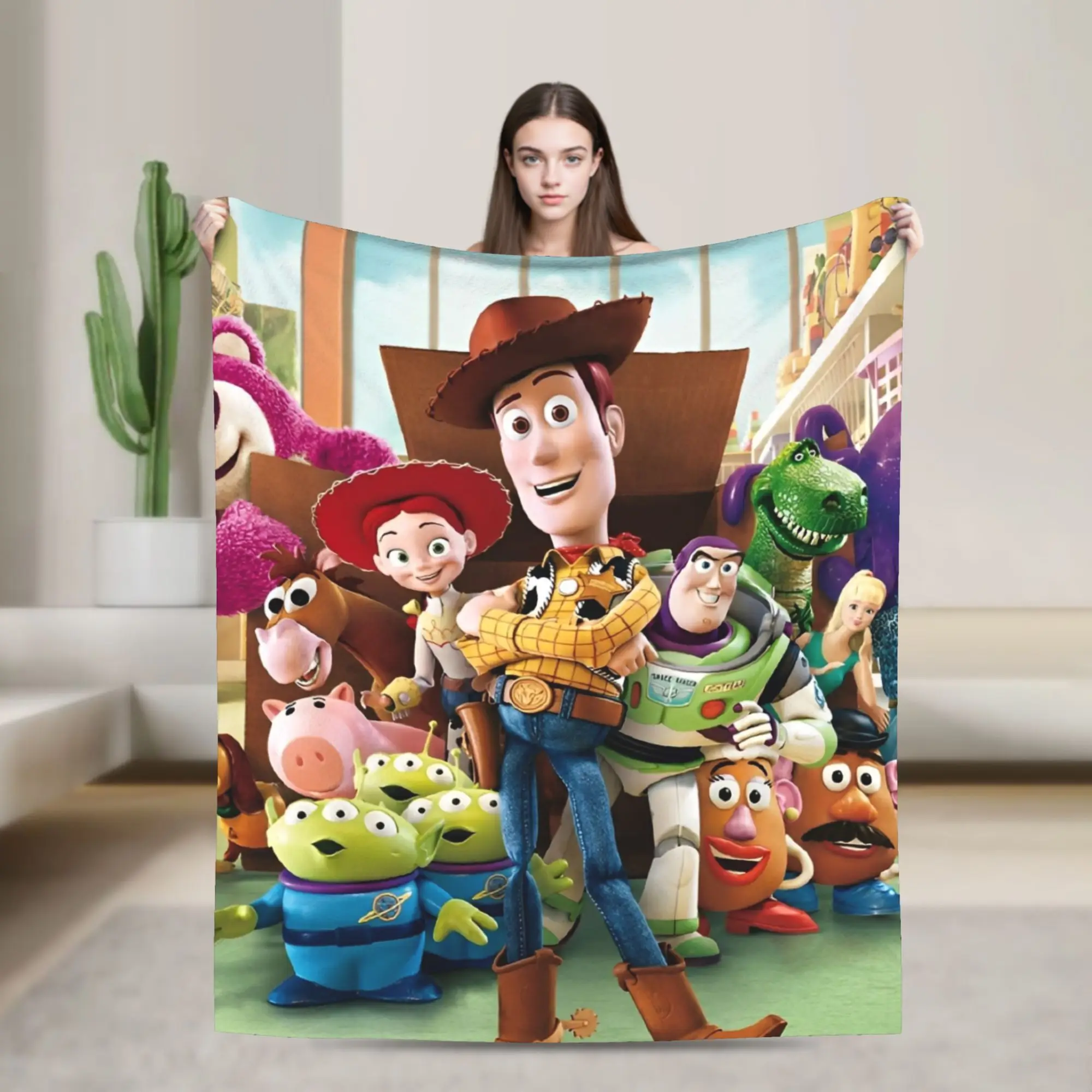 Toy Story Cartoon Blanket Super Soft Warm Throw Blankets for Couch 50x60 Inch Multiple Sizes Bedding Throws
Toy Story Cartoon Blanket Super Soft Warm Throw Blankets for Couch 50x60 Inch Multiple Sizes Bedding Throws