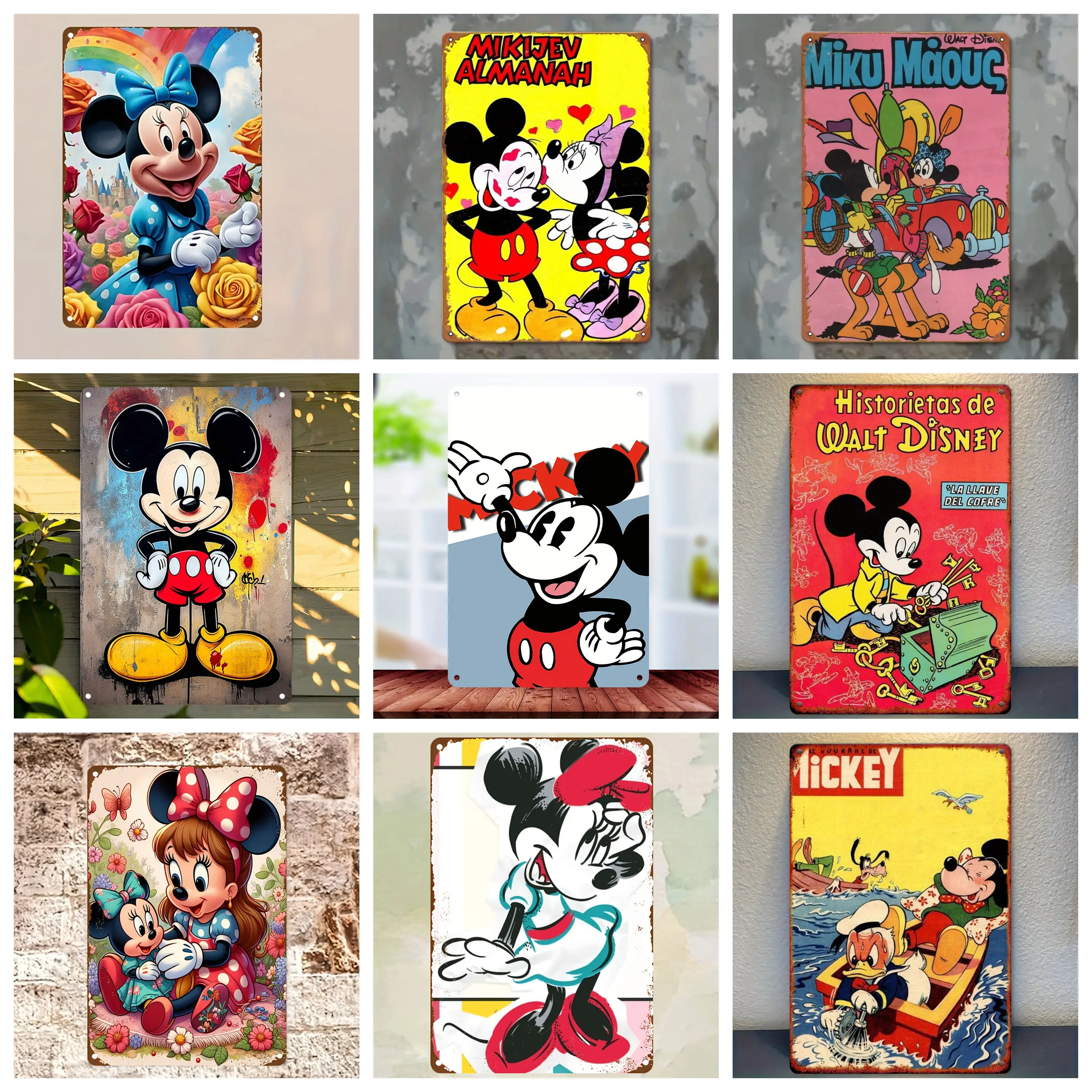 Miniso Exhibition of Stitch Warm - themed Retro Vintage Tin Sign Poster Decorative Plaque Metal Plate Wall Decor 
Miniso Exhibition of Stitch Warm - themed Retro Vintage Tin Sign Poster Decorative Plaque Metal Plate Wall Decor