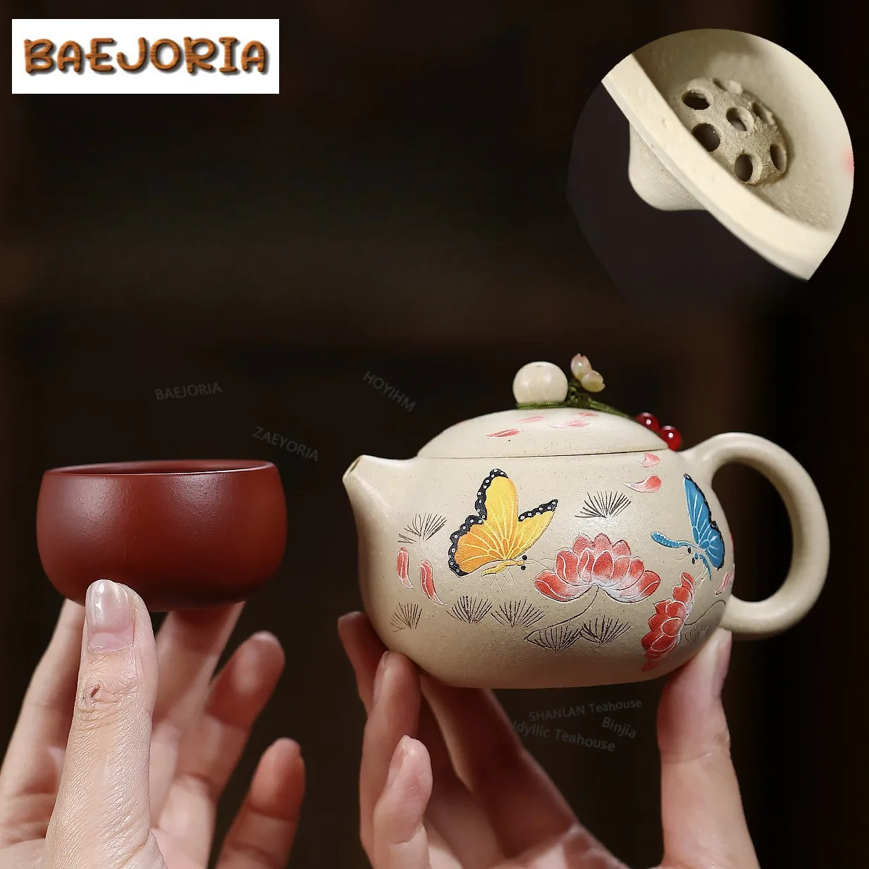 210ml Elegant Yixing Purple Clay Teapots Handmade Xishi Pot Raw Ore Benshan Green Mud Kettle Chinese Zisha Tea Set Tableware
210ml Elegant Yixing Purple Clay Teapots Handmade Xishi Pot Raw Ore Benshan Green Mud Kettle Chinese Zisha Tea Set Tableware