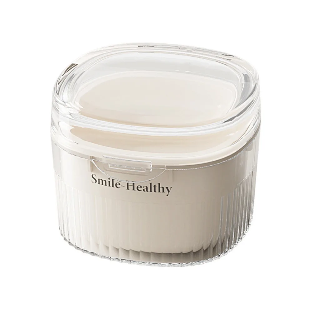 Practical Plastic Orthodontic Retainer No-Leak Soaking Braces Storage Box Moisture-proof Breathable Fake Teeth Case for Home
Practical Plastic Orthodontic Retainer No-Leak Soaking Braces Storage Box Moisture-proof Breathable Fake Teeth Case for Home