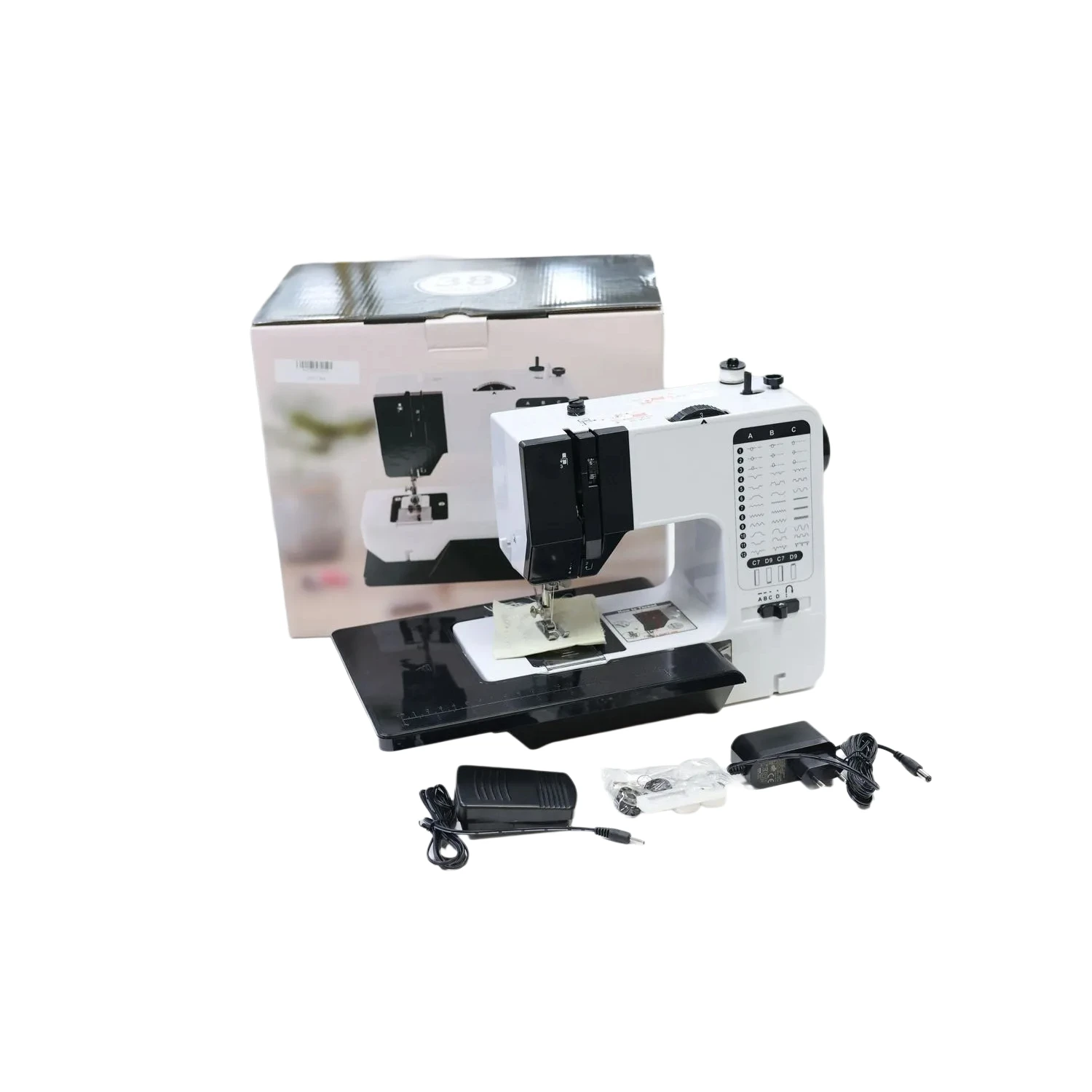 Hot Selling Multi-function Elecstric Mini Sewing Machine for Home Use UFR-738A 
Hot Selling Multi-function Elecstric Mini Sewing Machine for Home Use UFR-738A