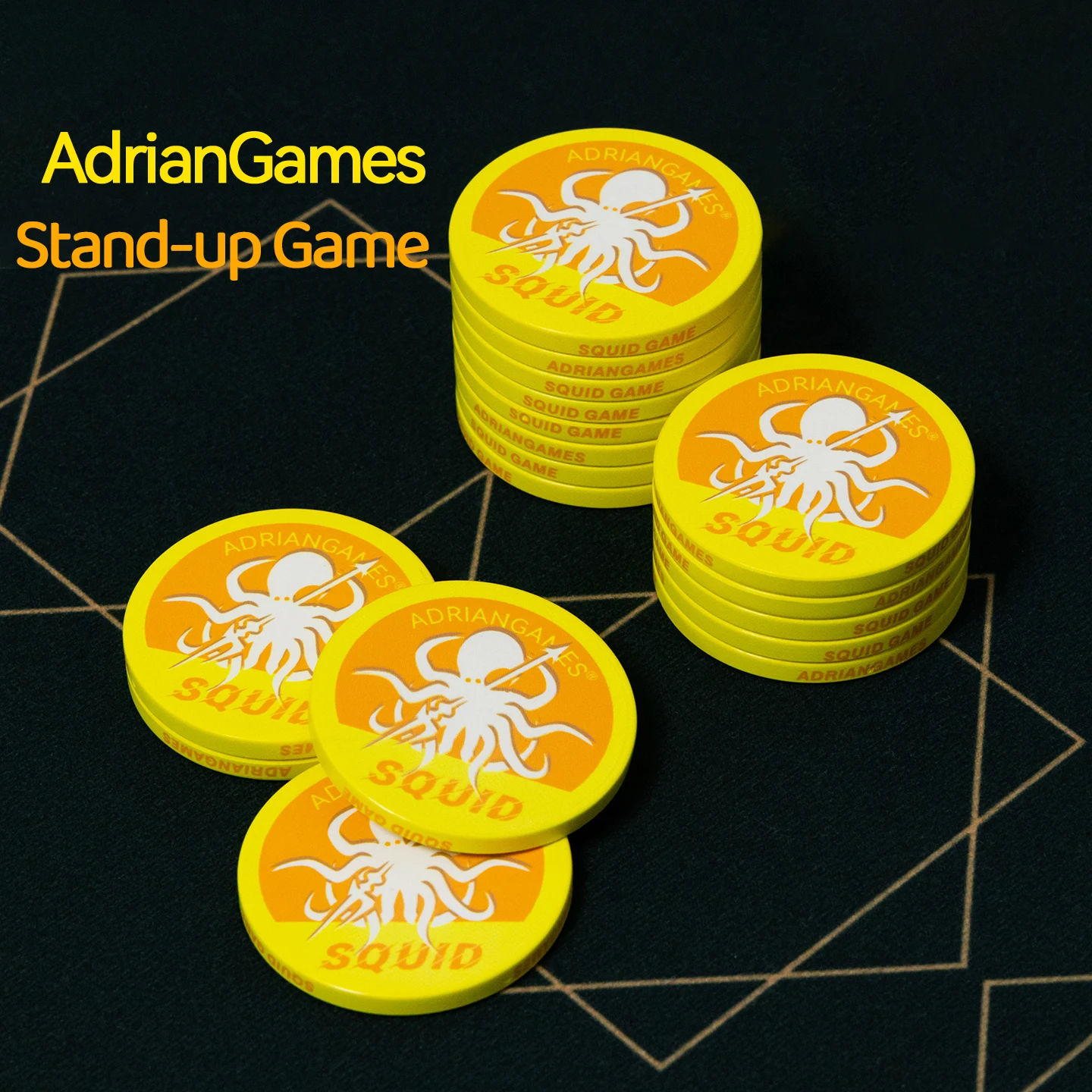 Texas Hold'em Poker Stand Up Games Ceramic Poker Chips Squid Game Buttons
Texas Hold'em Poker Stand Up Games Ceramic Poker Chips Squid Game Buttons