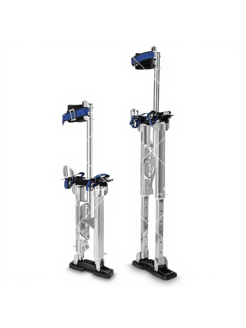Adjustable Aluminum Work Stilts with Knee Pads, Height Extension 18 to 30 Inch for Construction
Adjustable Aluminum Work Stilts with Knee Pads, Height Extension 18 to 30 Inch for Construction
