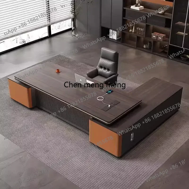 E136 Design European Boss Desk Light Luxury Drawers Executive Computer Desks Storage Unique High Quality Escritorio Modern Furni
E136 Design European Boss Desk Light Luxury Drawers Executive Computer Desks Storage Unique High Quality Escritorio Modern Furni