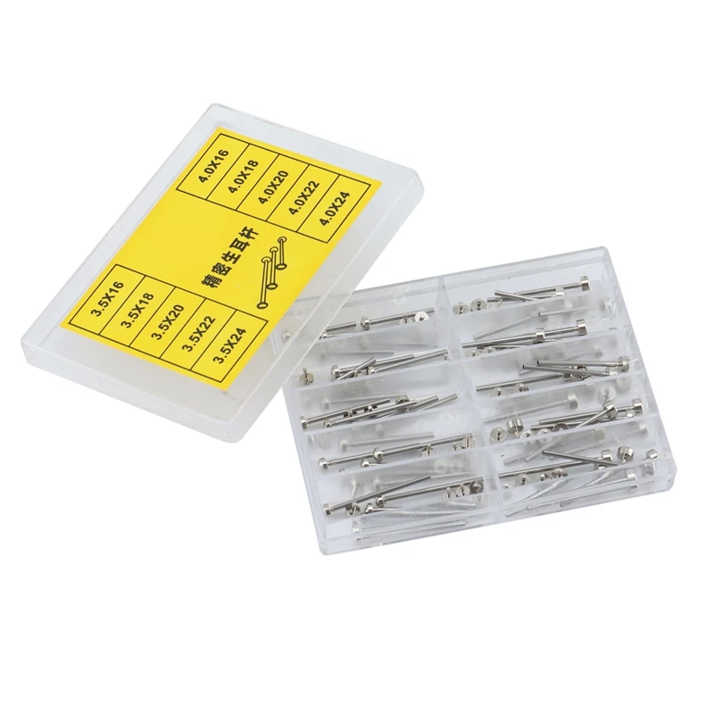 5 Size Stainless Steel Watch Band Spring Bar Strap Link Pins Repair Tool -- Watch Parts Lug Screw 16 - 24Mm
5 Size Stainless Steel Watch Band Spring Bar Strap Link Pins Repair Tool -- Watch Parts Lug Screw 16 - 24Mm
