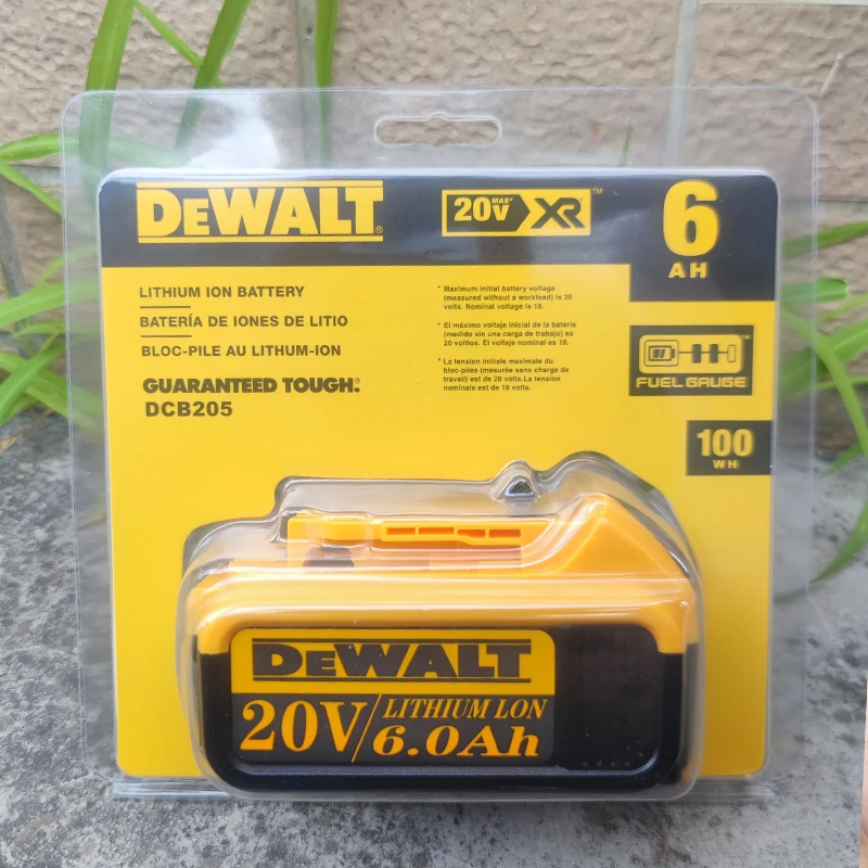 Original Dewalt 20V 6.0AH5.018650 Rechargeable Lithium Battery Suitable DCB184 DCB206DCB205DCB200 DCB609 Dewalt Battery 20V-60V
Original Dewalt 20V 6.0AH5.018650 Rechargeable Lithium Battery Suitable DCB184 DCB206DCB205DCB200 DCB609 Dewalt Battery 20V-60V