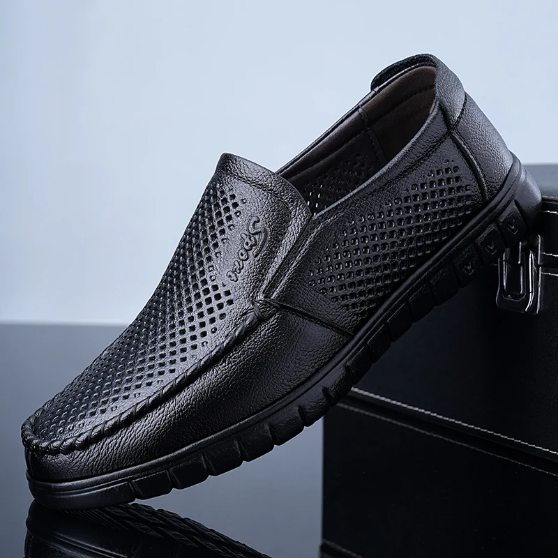 Men's Loafers, Summer Hollow Out Breathable, Soft Sole Comfortable Anti-Slip Casual Shoes-8822
Men's Loafers, Summer Hollow Out Breathable, Soft Sole Comfortable Anti-Slip Casual Shoes-8822